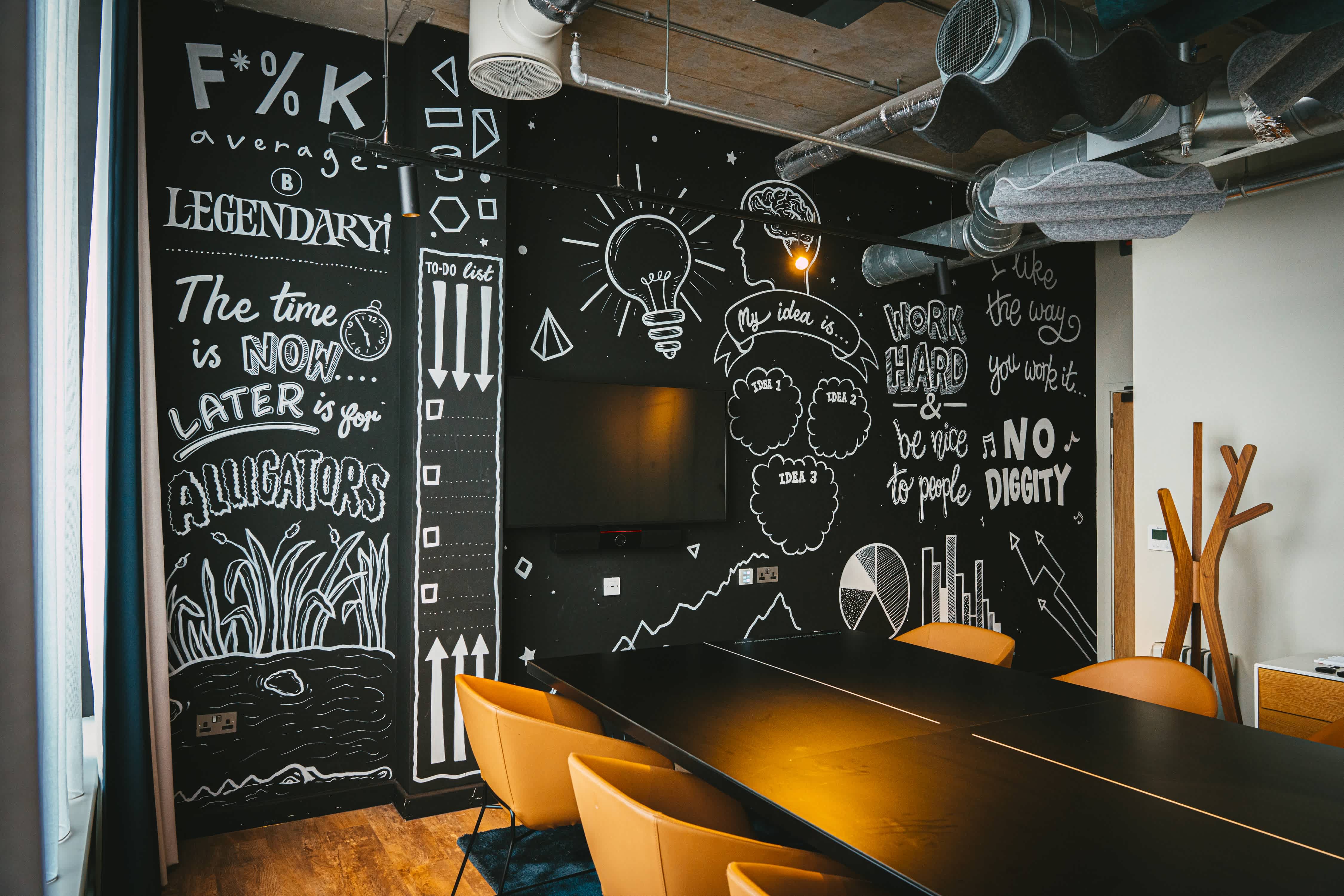 Murals service example by The Blackboard Artist.